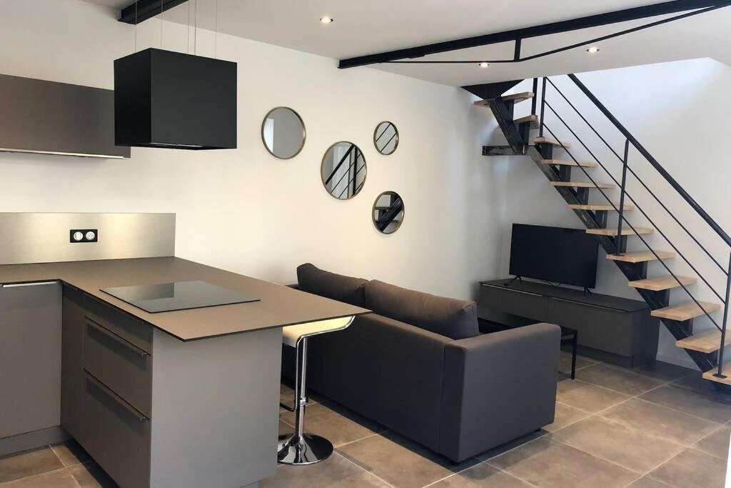 Les Chambres Berguoises Duplex Calme Au Coeur De แบร์กส์ ภายนอก รูปภาพ